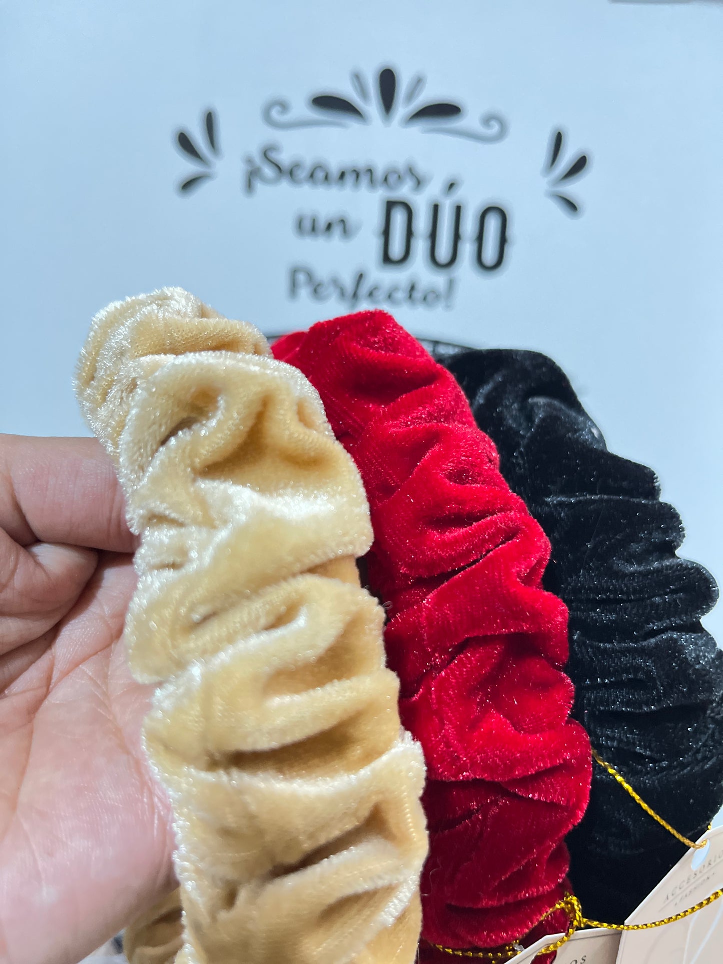 DIADEMAS SCRUNCHIE